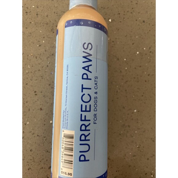 NEW Purrfect Paws SHAMPOO 8 oz RAINDROPS & VIOLETS Bath & Body Works - Picture 7 of 8